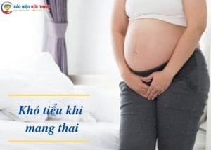 kho tieu khi mang thai 300x214 - 99% Mẹ bầu bị khó tiểu khi mang thai tháng cuối. Bật mí cách chữa an toàn